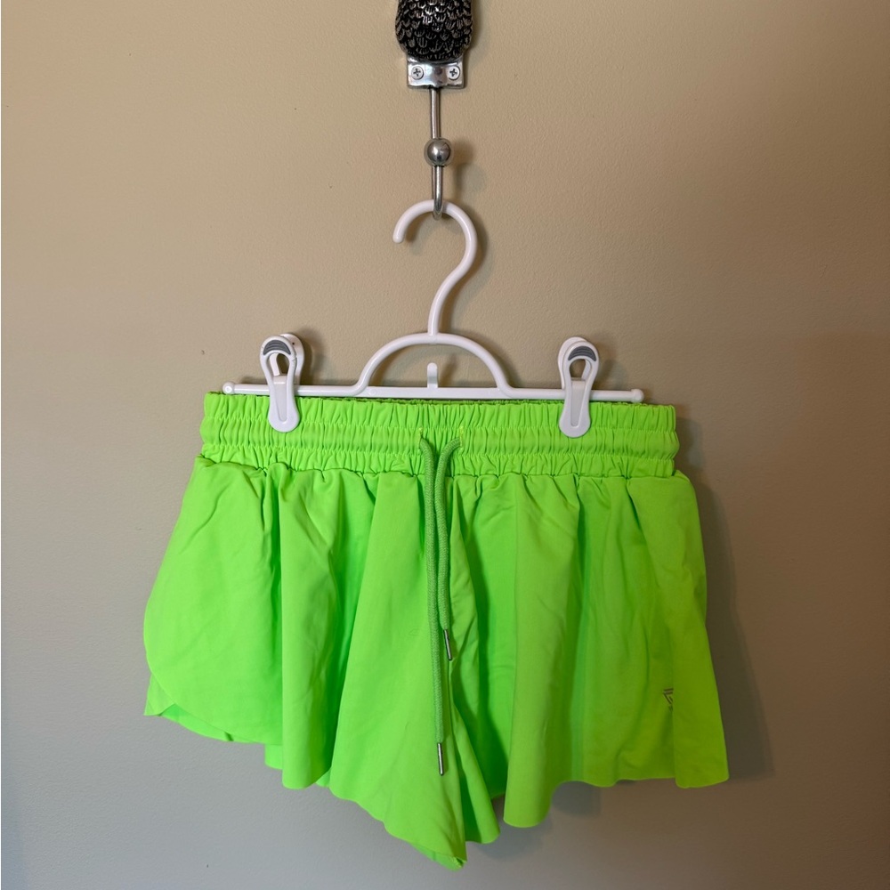 Neon Green Women's Shorts